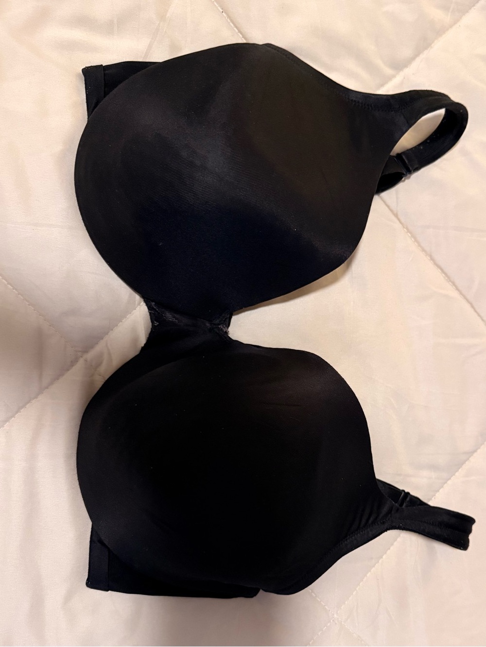 Cacique Black Smooth T-Shirt Bra with Molded Cups